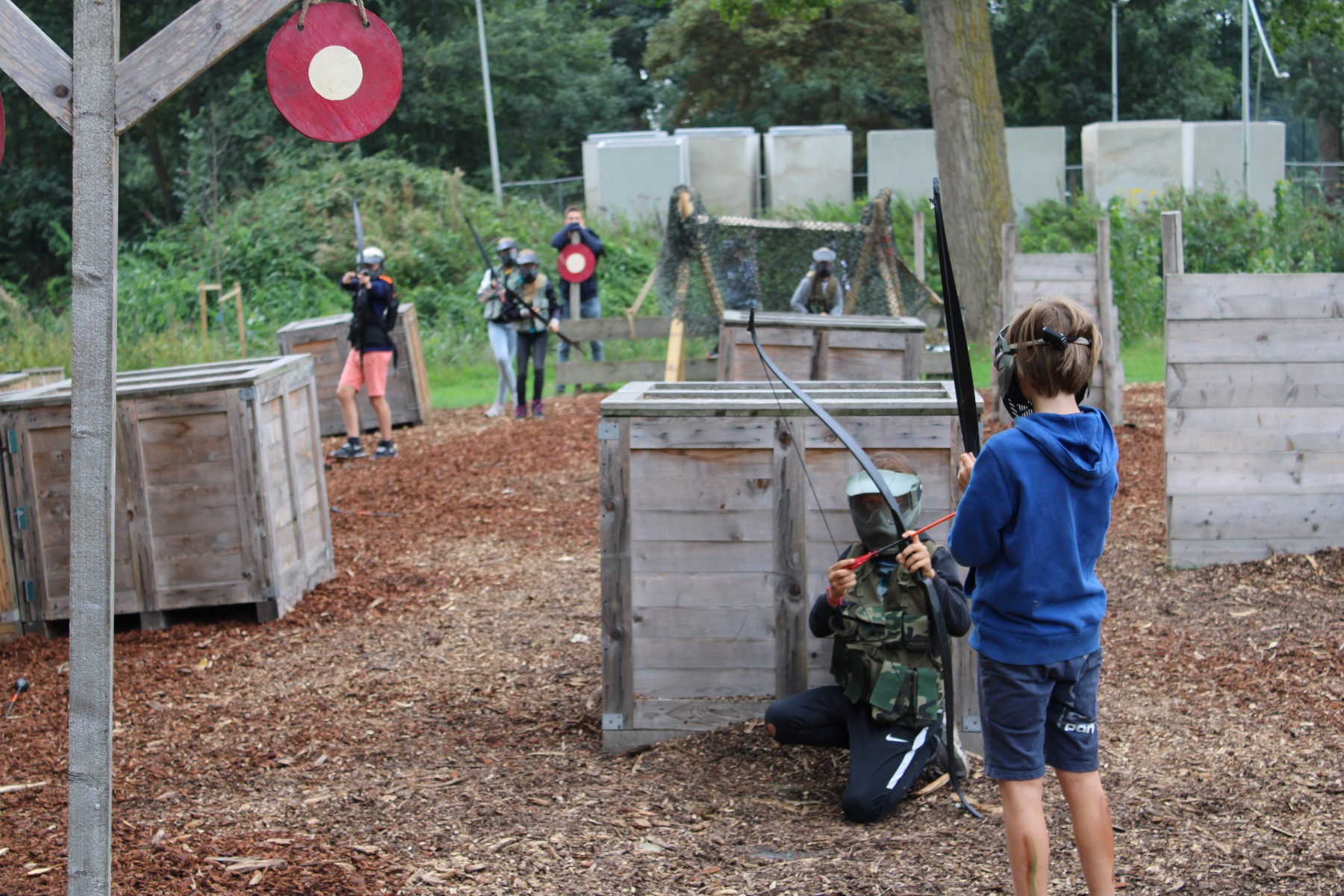 Archery Tag Kinderfeestje Amsterdam Room Escape Amsterdam